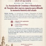 Cronistas e historiadores de Yucatán amplían espacios para difundir la memoria histórica