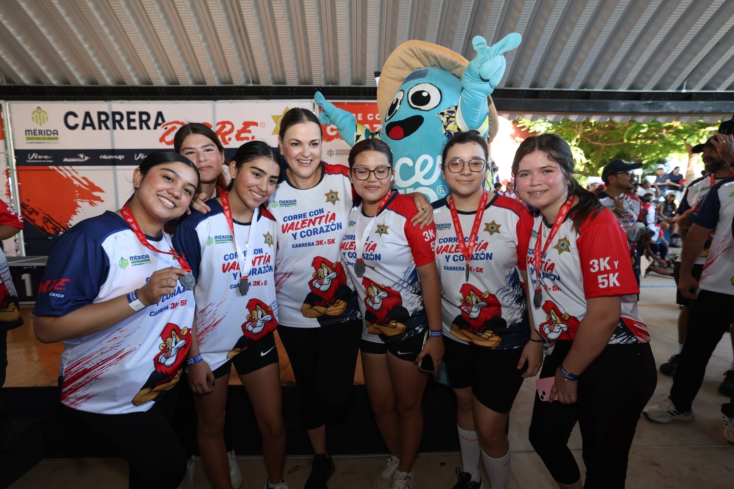 Carrera DARE 2026 reúne a mil 500 participantes en Mérida