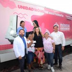 Cecilia Patrón impulsa la prevención del cáncer de mama para cuidar la salud de las mujeres.